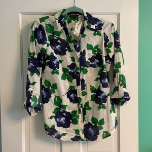 NWT The Limited Floral Shirt